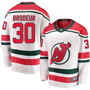 Men's New Jersey Devils Martin Brodeur Fanatics Branded Breakaway Alternate Jersey - White