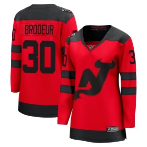 Women's New Jersey Devils Martin Brodeur Fanatics Branded Breakaway 2024 Stadium Series Jersey - Red