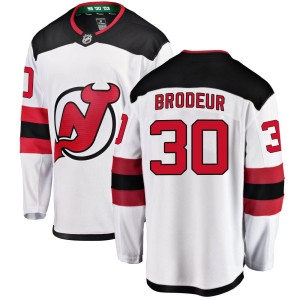 Men's New Jersey Devils Martin Brodeur Fanatics Branded Breakaway Away Jersey - White