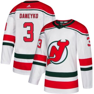 Youth New Jersey Devils Ken Daneyko Adidas Authentic Alternate Jersey - White