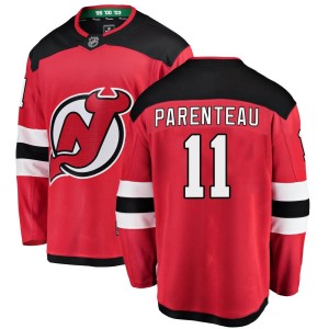 Youth New Jersey Devils P. A. Parenteau Fanatics Branded Breakaway Home Jersey - Red