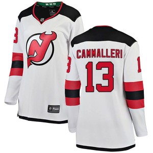 Women's New Jersey Devils Mike Cammalleri Fanatics Branded Breakaway Away Jersey - White