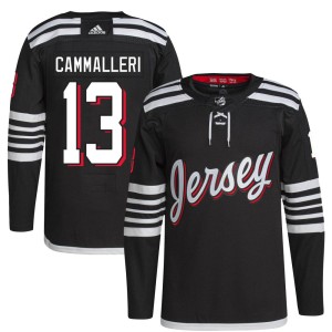 Youth New Jersey Devils Mike Cammalleri Adidas Authentic 2021/22 Alternate Primegreen Pro Player Jersey - Black