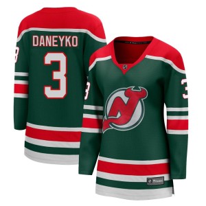 Women's New Jersey Devils Ken Daneyko Fanatics Branded Breakaway 2020/21 Special Edition Jersey - Green