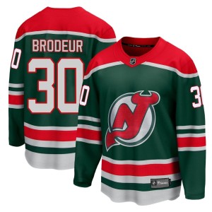 Men's New Jersey Devils Martin Brodeur Fanatics Branded Breakaway 2020/21 Special Edition Jersey - Green